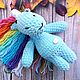 Knitted toy-plush rainbow Unicorn. Stuffed Toys. Studio knitted decor COZYHOME. My Livemaster. Фото №4