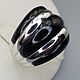 Order Silver ring with black onyx. yakitoriya. Livemaster. . Rings Фото №3