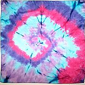 Аксессуары handmade. Livemaster - original item Batik scarf Splashes feelings. Handmade.