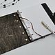 Order Handmade wooden notebook with leather spine 'Luna'. semejnaya-masterskaya-bambuk. Livemaster. . Notebooks Фото №3