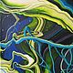 Картина жидким акрилом (fluid art) 40х50 см, Картины, Москва,  Фото №1