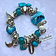 Bracelet 'Marine'. Bead bracelet. FonKulon Design. Online shopping on My Livemaster.  Фото №2