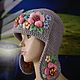 The hat with earflaps is warm and beautiful:'. Hat with ear flaps. Marina Mishina. My Livemaster. Фото №4