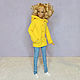 Hooded Cardigan for Barbie Doll, Clothes for dolls, Moscow,  Фото №1