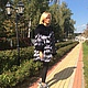 Заказать Шубка из ламы " жизнь она такая...полосатая ". Елена LORENZO одежда из меха и кожи. Ярмарка Мастеров. . Шубы Фото №3