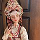 Ярославна. Интерьерная кукла. GladnessPresentDoll. Ярмарка Мастеров.  Фото №4