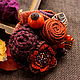 Order The brooch is Enjoying autumn. crafts philosophy. Livemaster. . Brooches Фото №3