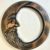 Русский стиль handmade. Livemaster - original item The Mirror-The Month of the Month from the fairy tale The Hunchback Horse. Handmade.