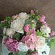 Интерьерная композиция из силиконовых цветов. Композиции. Flowers16kzn-. Интернет-магазин Ярмарка Мастеров.  Фото №2
