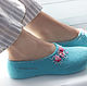 'Mints' felted women's Slippers. Slippers. Bugrina Oksana. Online shopping on My Livemaster.  Фото №2