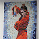 Picture of the mosaic. Juanita. Panels. SVETINLOOK (svetinlook). My Livemaster. Фото №6