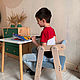 Детский стул мягкий, растущий, Мебель для детской, Москва,  Фото №1