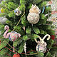  Embroidered Christmas tree toy 11. Christmas decorations. Dolls Elena Mukhina. Online shopping on My Livemaster.  Фото №2