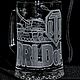 Order World Of Tanks.  Mug with engraved. ArtGraving. Livemaster. . Water Glasses Фото №3
