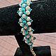 Браслет из бусин и бисера. Браслет из бусин. GMjewelry. Ярмарка Мастеров.  Фото №7