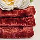  Плюш винтажный красно-коричневый. Материалы для кукол и игрушек. обниМишки (Наталья). Ярмарка Мастеров.  Фото №4