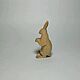 Wooden toy Bunny. Miniature figurines. Shop Oleg Savelyev Sculpture (Tallista-1). My Livemaster. Фото №4
