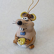 Сувениры и подарки handmade. Livemaster - original item Homa mouse, symbol of 2020.. Handmade.
