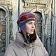 Стильная шапочка ,,Дульсинея". Шапки. ЕЛЕНА ВАУЛИНА. Ярмарка Мастеров.  Фото №13