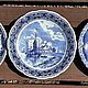Винтаж: Тарелка настенная винтажная: Delft лот 3 шт. Тарелки винтажные. Антиквариат & Винтаж. Ярмарка Мастеров.  Фото №12