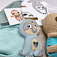 Заказать Милый ленивец - Подарочный бокс для младенца, Baby box. Кошака~Вышивака. Ярмарка Мастеров. . Подарок новорожденному Фото №3