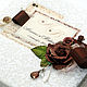 Свадебный фотоальбом "Chocolate" (обложка для фотокниги)