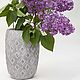  Concrete vase Illusion with voluminous texture for the interior. Vases. Decor concrete Azov Garden. Online shopping on My Livemaster.  Фото №2