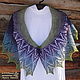 Twilight Fish (minishal) knitted bactus. Shawls. Bright Shawls by BorchankaZL. Online shopping on My Livemaster.  Фото №2