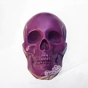 Косметика ручной работы handmade. Livemaster - original item Handmade Skull Soap Souvenir Men`s Halloween Gifts. Handmade.