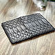 The cover is made of the skin of a large Dragon python. Passport cover. exotiqpython. Online shopping on My Livemaster.  Фото №2