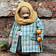 Осенняя. Мягкие игрушки. Вера Кондратьева (hmdolls). Интернет-магазин Ярмарка Мастеров.  Фото №2