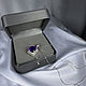 Заказать Кулон аметист (17,2 ct.), цирконы, серебро 925 пробы. Максимов - ювелир. Ярмарка Мастеров. . Кулон Фото №3