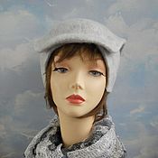 Аксессуары handmade. Livemaster - original item wool   hat "Marble". Handmade.