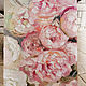 Oil painting with peonies 'Tenderness of the day'. Pictures. Annet Loginova. Online shopping on My Livemaster.  Фото №2