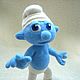 Order Toy 'Smurf'. Felted toys - WoolenTone. Livemaster. . Stuffed Toys Фото №3