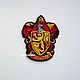 Order Stripes on clothing coat of arms Gryffindor chevron patch. shevronarmy. Livemaster. . Patches Фото №3