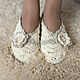 Veronika Slippers'. Slippers. KnittedBoots. Online shopping on My Livemaster.  Фото №2