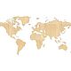 Деревянная карта мира Арт. МЛР-247, Карты мира, Старый Оскол,  Фото №1
