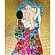 Bright mosaic picture Family / mom, dad and baby (child). Klimt, Pictures, St. Petersburg,  Фото №1