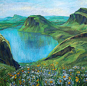 Картины и панно handmade. Livemaster - original item Painting with pastels Ringing silence. Landscape with pastels.. Handmade.