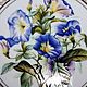 Gorgeous plates 'Limoges flowers', Limoges, France. Vintage interior. Mir Stariny. Online shopping on My Livemaster.  Фото №2