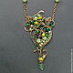 Pendant Gentle Ghost (green version). Pendants. color of magic. Online shopping on My Livemaster.  Фото №2