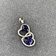 Кулон с сапфирами 1,7 ct. Кулон. AMG. Ярмарка Мастеров.  Фото №6