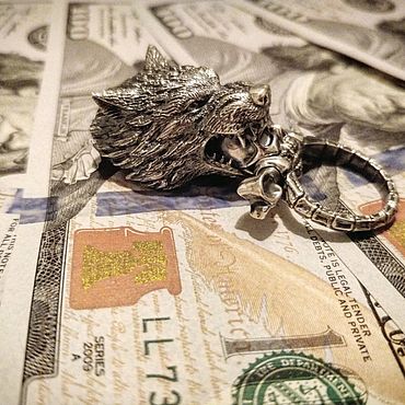 Материалы для творчества ручной работы. Ярмарка Мастеров - ручная работа Фурнитура для браслетов из паракорда/кожи "Ликан". Handmade.