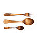 A set of cutlery - fork, large and teaspoons. VLN2. Spoons. ART OF SIBERIA. Online shopping on My Livemaster.  Фото №2