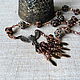 Beads with owl pendant', Beads2, Saratov,  Фото №1