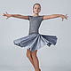 Рейтинговое платье (Бейсик) для бальных танцев SILVER, Костюмы, Мариуполь,  Фото №1