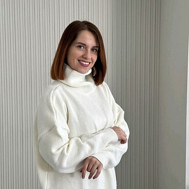 Одежда ручной работы. Ярмарка Мастеров - ручная работа Женский свитер. В ассортименте. Handmade.