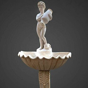 Винтаж ручной работы. Ярмарка Мастеров - ручная работа Винтаж: Мраморный фонтан. Handmade.