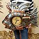 Заказать Часы в стиле стимпанк механическая рыба "LION FISH". steampunkclock777. Ярмарка Мастеров. . Часы классические Фото №3
